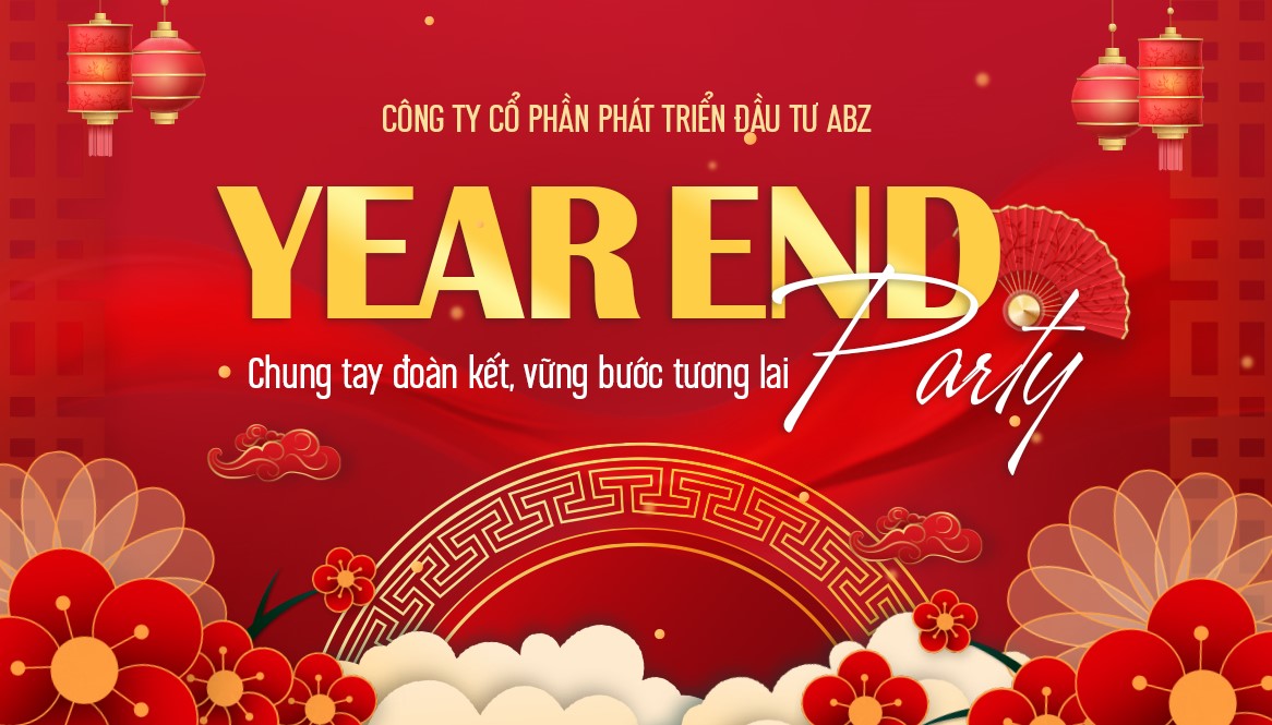 Backdrop poster chúc mừng năm mới year end party đèn lồng đỏ happy new year tet holiday hoa đào, poster tết - piklabvip4101